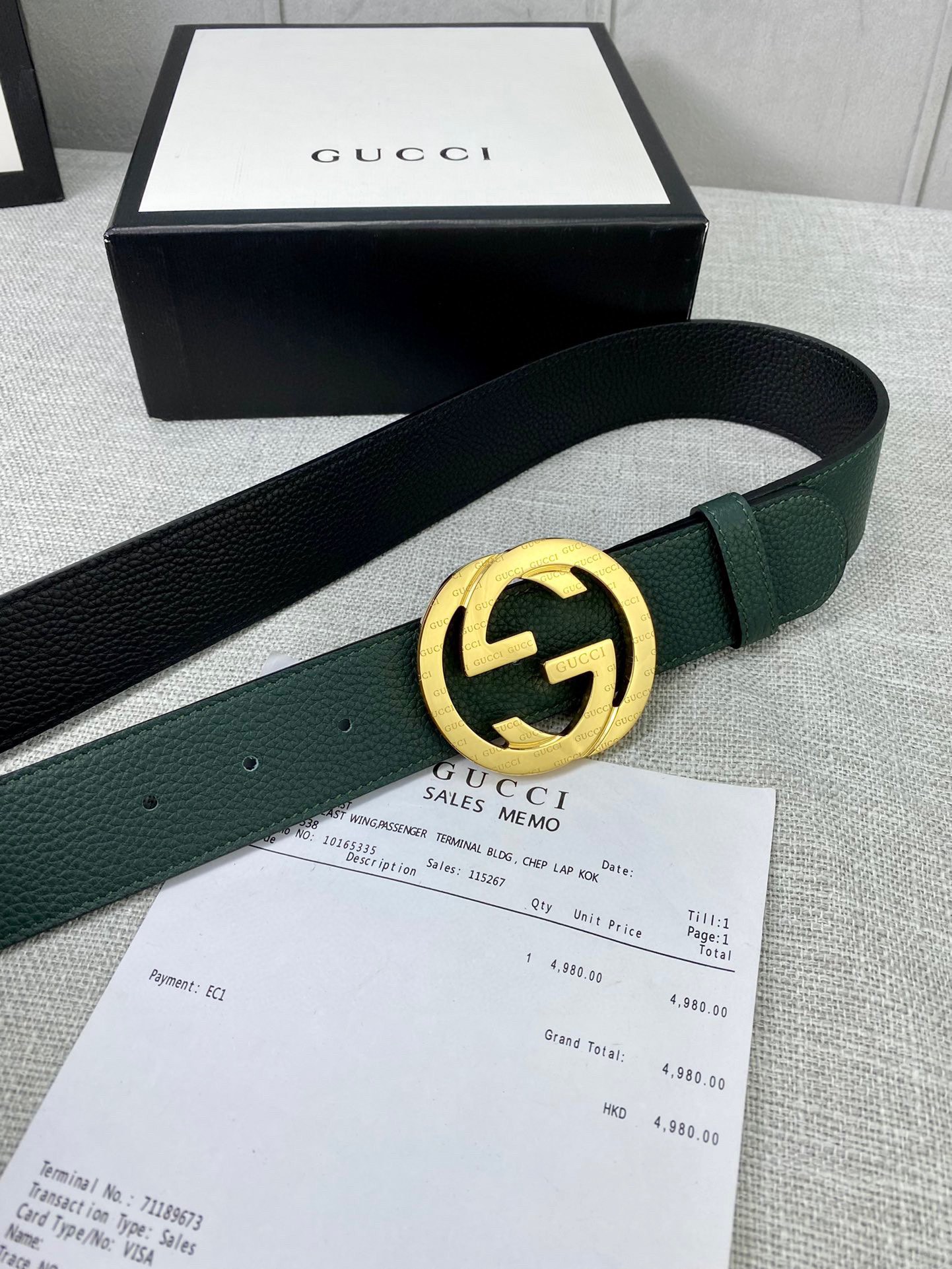 Gucci belts